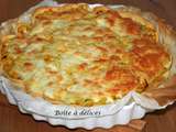 Tarte courgettes-bacon-mozzarella