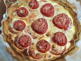 Tarte tomate-jambon-fromage