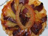 Tatin de magret fumé-pommes