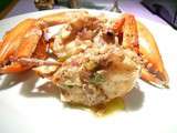 Butter, black pepper crabs – Crabes au beurre et au poivre noir