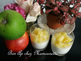 Panna cotta a la Granny Smith et Jonagold