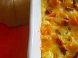 Gratin de courge butternut