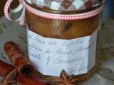 Confiture de poires, amandes, cannelle et badiane