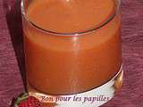 Smoothie mangue fraise