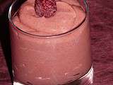 Smoothie rhubarbe framboise