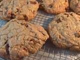 Biscuits à la farine de sarrasin, chocolat et amandes