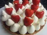 Tarte aux fraises et fleur d'oranger d'Eric Kayzer