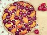 Galette cerises & abricots