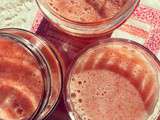 Smoothie fraise & rhubarbe