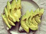 Tartines d'avocat