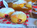 Beignets Sans Friture au Sucre, Nutella ou Confiture