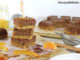 Cheesecake Bars Chocolat & Oranges Confites