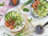 Chirashi Saumon et Avocat