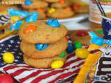 Cookies au Beurre de Cacahuètes et m&m's 2.0