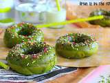 Donuts Sans Friture au Thé Matcha