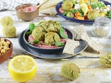 Falafels aux Pois Chiches, Epices et Herbes 2.0 {Cuisson au Four}