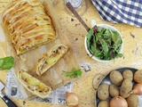 Feuilleté Pommes de Terre, Oignons, Lardons et Fromage à Raclette