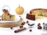 Gâteau d'Automne Nashis et Noisettes