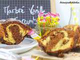 Gâteau Marbré Vanille et Chocolat Carambar