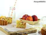 Moelleux aux Nectarines & Amandes {Simple et Rapide}