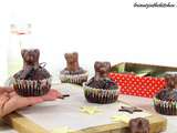 Muffins au Chocolat & Oursons en Guimauve