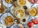 Riz au Lait Crémeux et Pommes Caramélisées