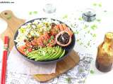 Sushi Bowl {Sauce Teriyaki et Fruit de la Passion}