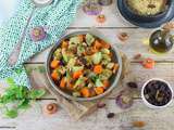 Tajine de Poulet au Miel et Légumes Anciens