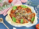 Tarte aux Tomates et Pesto d'Epinards