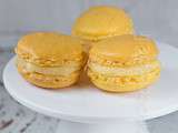 Macarons bergamote et gingembre