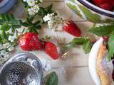 Clafoutis du fromager {Clafoutis aux fraises et au chèvre frais}