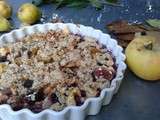 Crumble express aux fruits d’automne