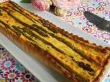 Quiche aux asperges aux saveurs italiennes