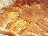 Tarte amandine aux pommes