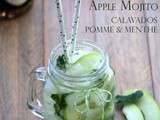 Apple mojito {Calvados, pomme et menthe}