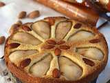 Gâteau aux poires et amandes sans gluten