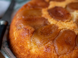 Gâteau moelleux aux pommes et calvados