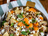 Salade de pâtes au thon et clémentines