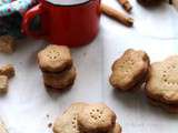 Shortbread cannelle et chocolat