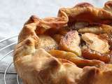 Tarte rustique aux pommes et mirabelles