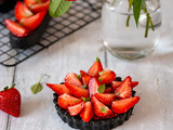 Tartelettes aux fraises et basilic