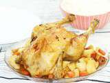 Poulet au four pommes de terre carotte # simple