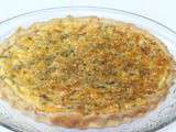 Quiche lorraine au basilic