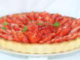 Tarte aux fraises classique