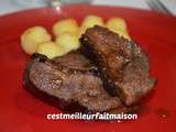 Magrets de canard à la gelée de groseilles