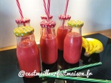 Smoothie fraises banane