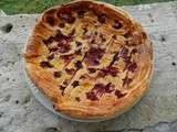 Galette comtoise aux framboises