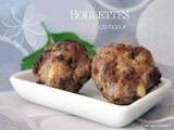 Boulettes de boeuf, pignons, menthe, persil