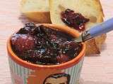 Confiture de quetsches (prunes) et banane