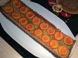 Tarte abricots pistaches